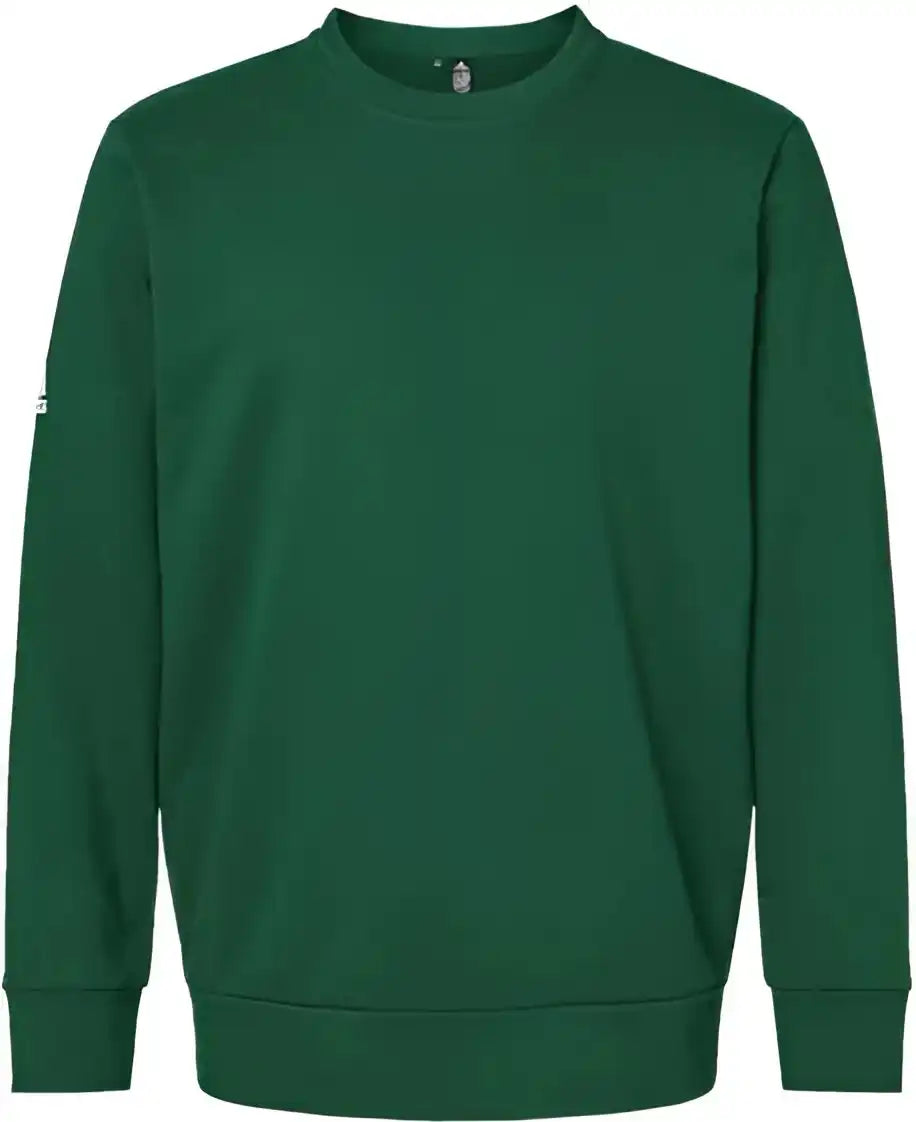 Adidas A434 Fleece Crewneck Sweatshirt Collegiate Green