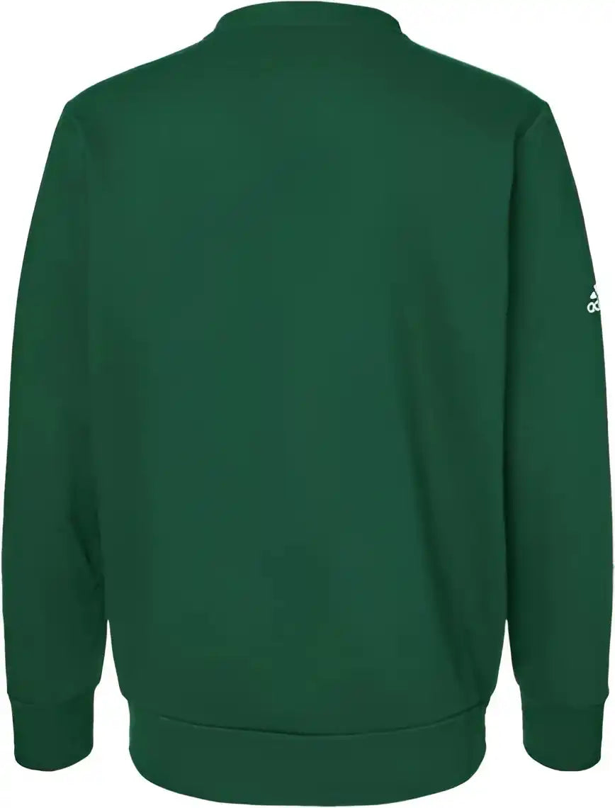 Adidas A434 Fleece Crewneck Sweatshirt Collegiate Green