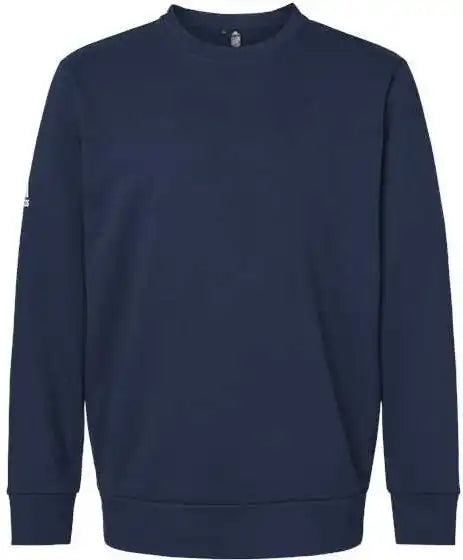 Adidas A434 Fleece Crewneck Sweatshirt Collegiate Navy