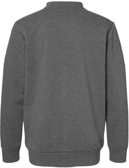 Adidas A434 Fleece Crewneck Sweatshirt - Dark Grey Heather