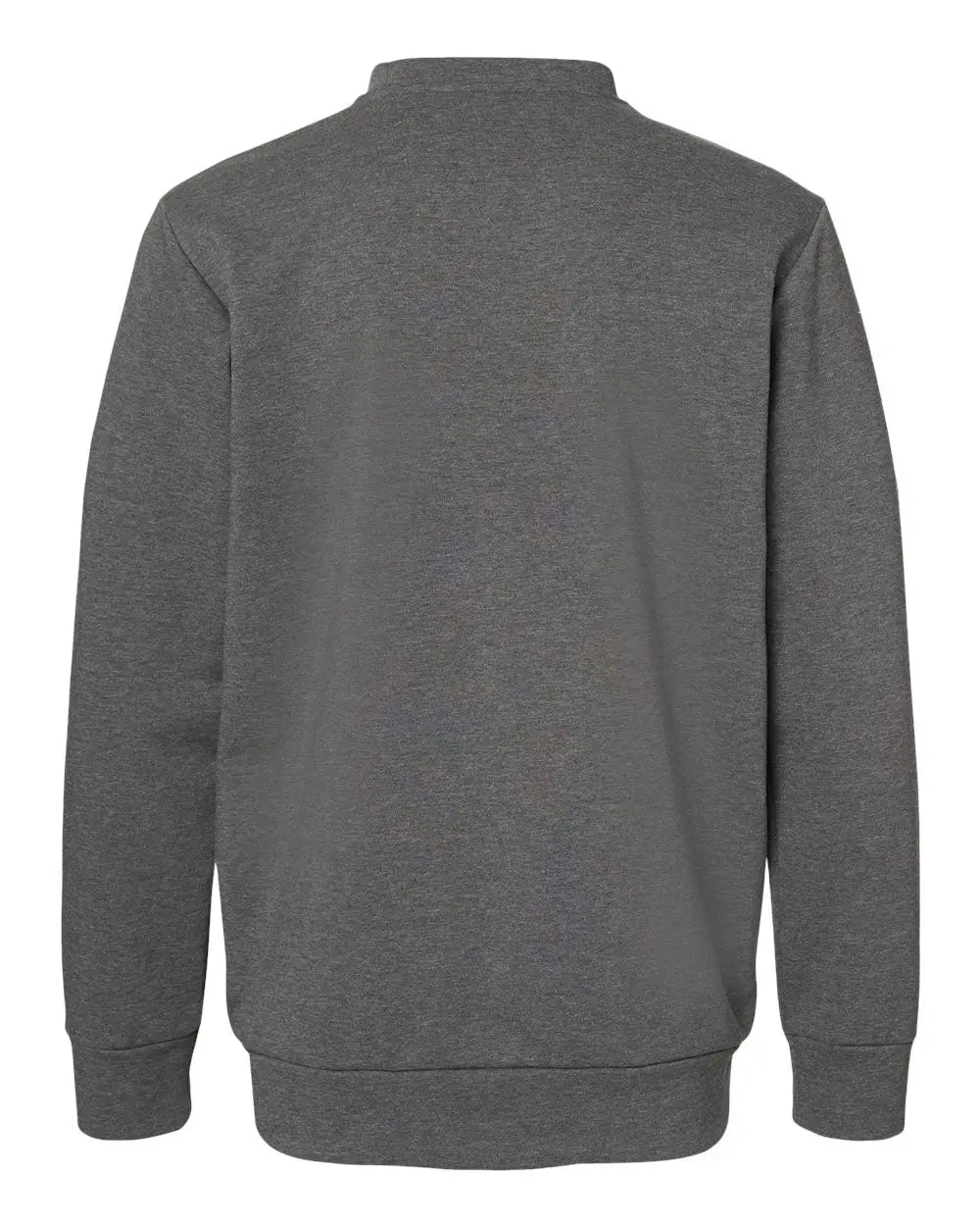 Adidas A434 Fleece Crewneck Sweatshirt - Dark Grey Heather - Gray / Xs