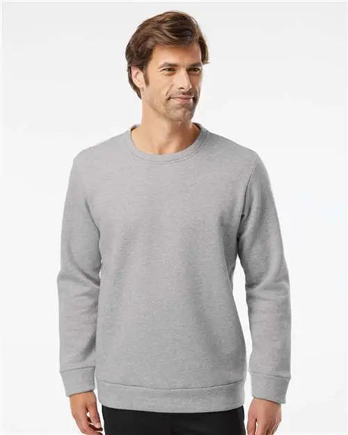 Adidas A434 Fleece Crewneck Sweatshirt - Grey Heather