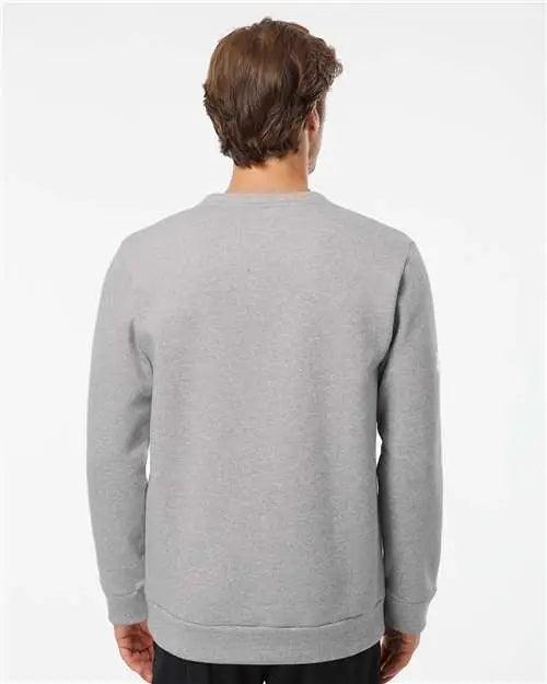Adidas A434 Fleece Crewneck Sweatshirt - Grey Heather