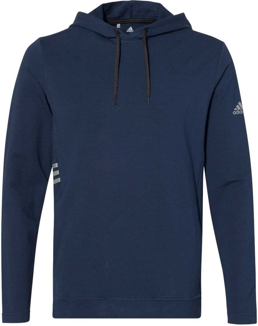 Adidas A450 Lightweight Hooded Sweatshirt - Collegiate Navy