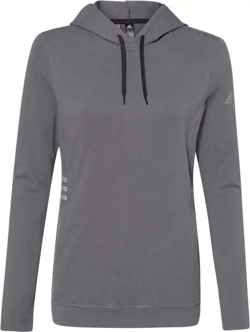 Adidas A451 Women’s Lightweight Hooded Sweatshirt - Grey Five