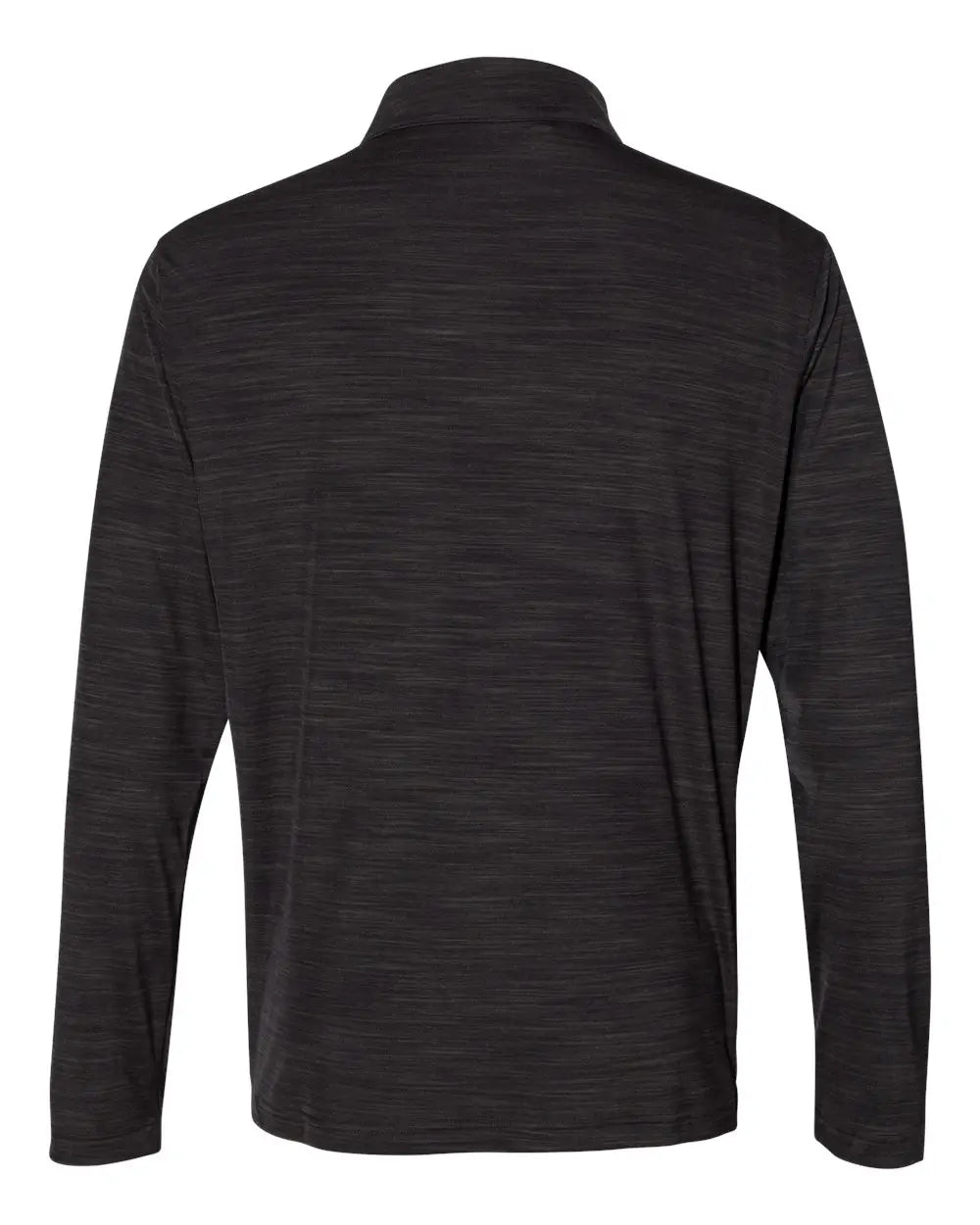 Adidas A475 Lightweight Mélange Quarter-zip Pullover - Black Melange