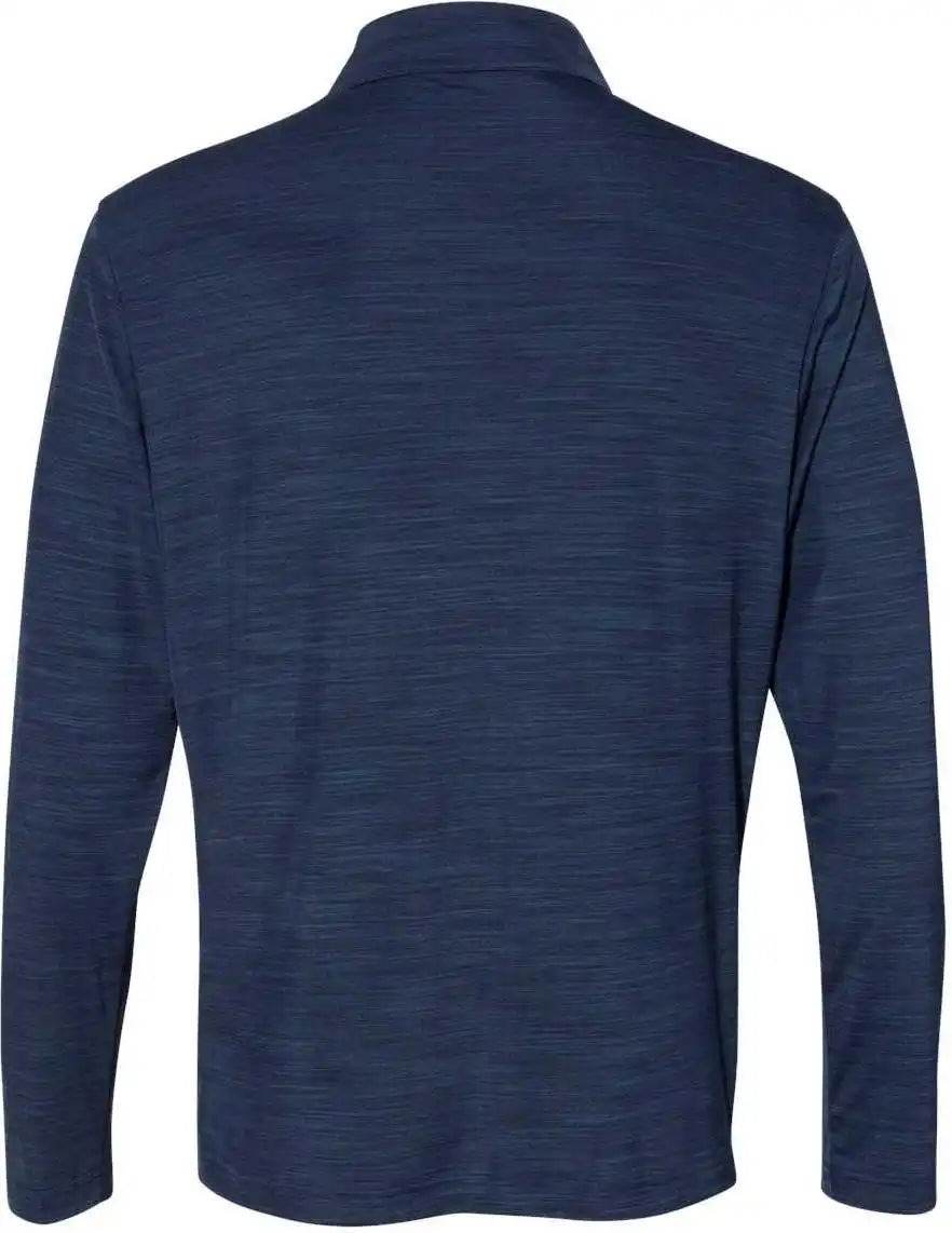 Adidas A475 Lightweight Melange Quarter Zip Pullover Collegiate Navy