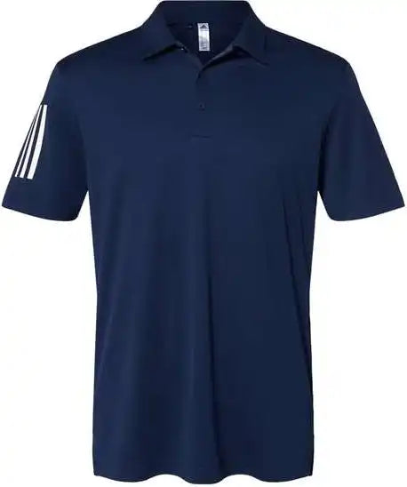 Adidas A480 Floating 3 Stripes Polo Team Navy Blue White