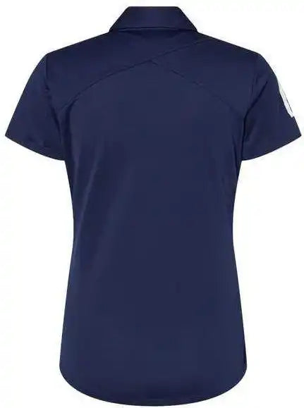 Adidas A481 Women’s Floating 3-stripes Polo - Team Navy Blue White