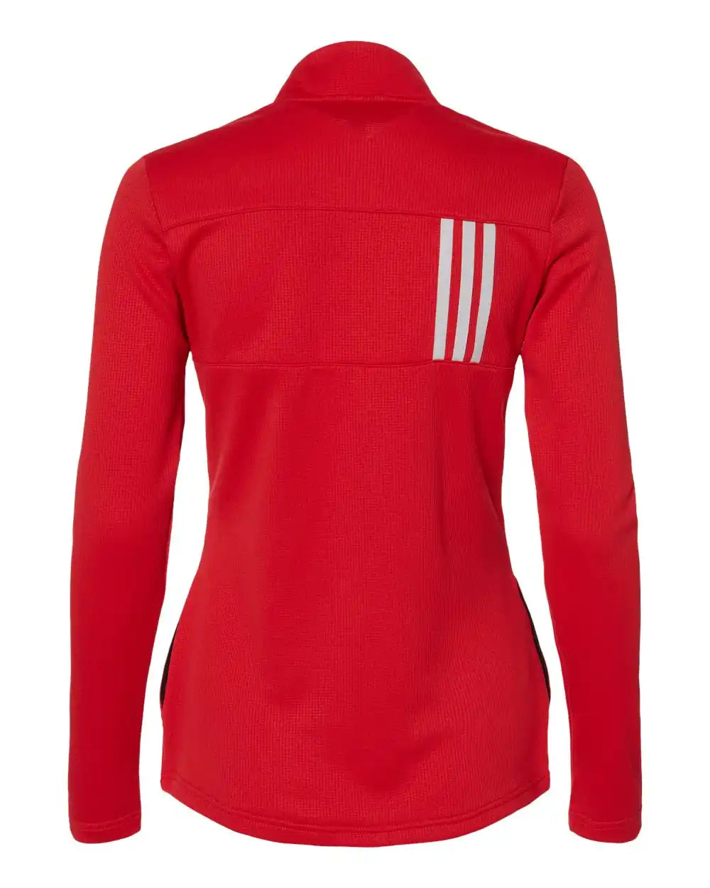 Adidas A483 Women’s 3-stripes Double Knit Full-zip - Team Collegiate Red Grey Two - Red/ / s