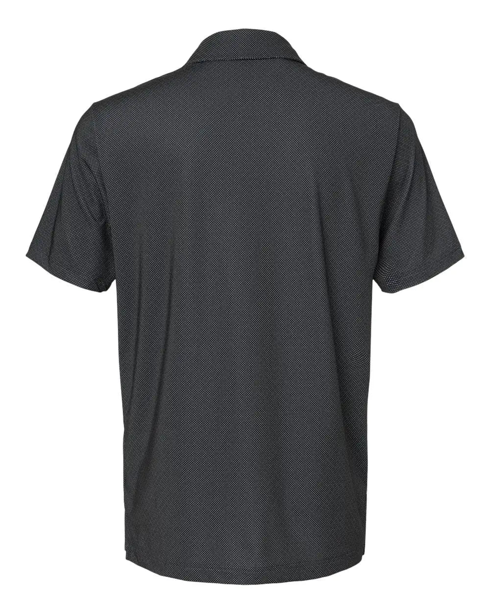 Adidas A498 Diamond Dot Print Polo - Black White Grey Three