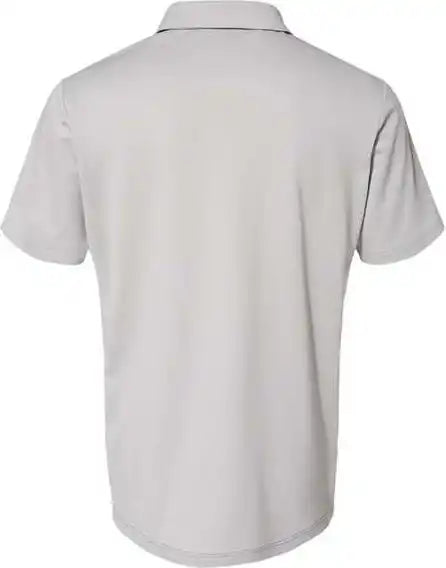 Adidas A508 Heathered Colorblock 3 Stripes Polo Grey Two Heather Black