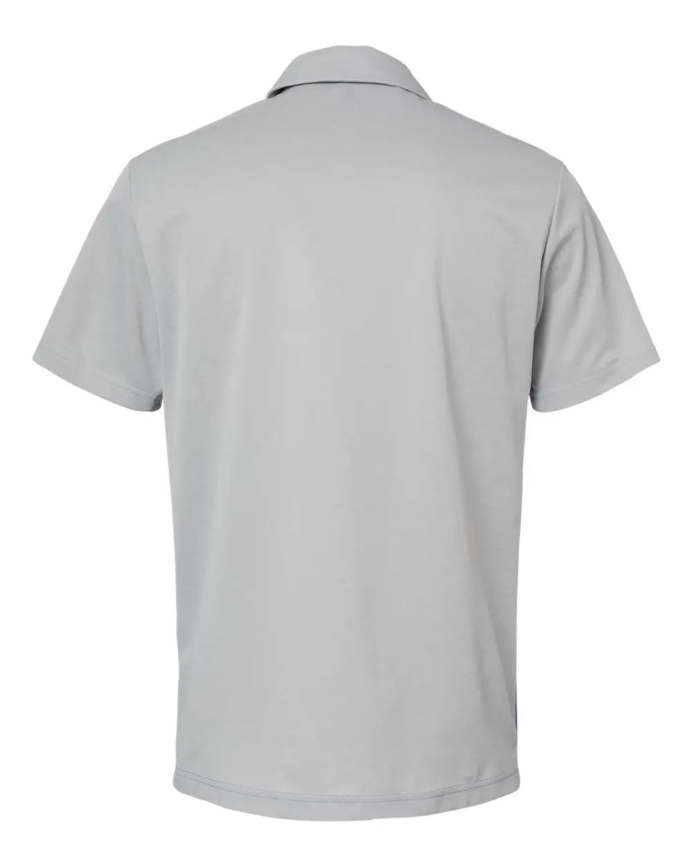 Adidas A508 Heathered Colorblocked 3-stripes Polo - Grey Two Heather Collegiate Royal
