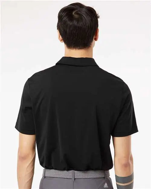 Adidas A514 Ultimate Solid Polo - Black