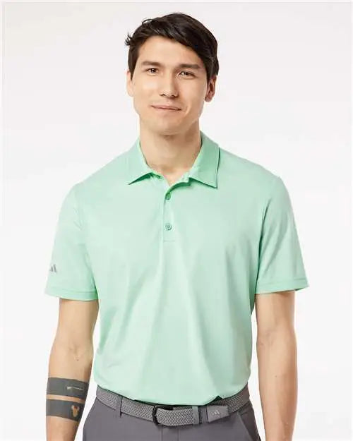 Adidas A514 Ultimate Solid Polo - Clear Mint