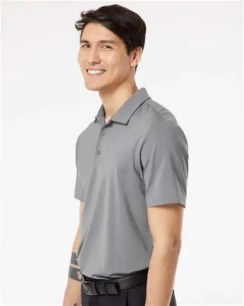 Adidas A514 Ultimate Solid Polo - Grey Three