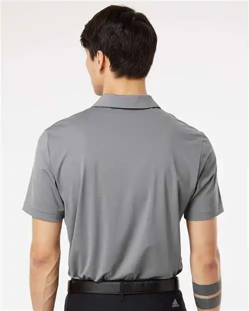 Adidas A514 Ultimate Solid Polo - Grey Three