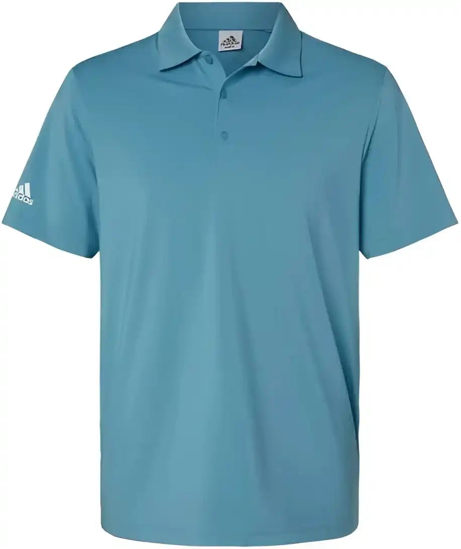 Adidas A514 Ultimate Solid Polo Hazy Blue