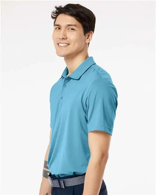 Adidas A514 Ultimate Solid Polo - Hazy Blue