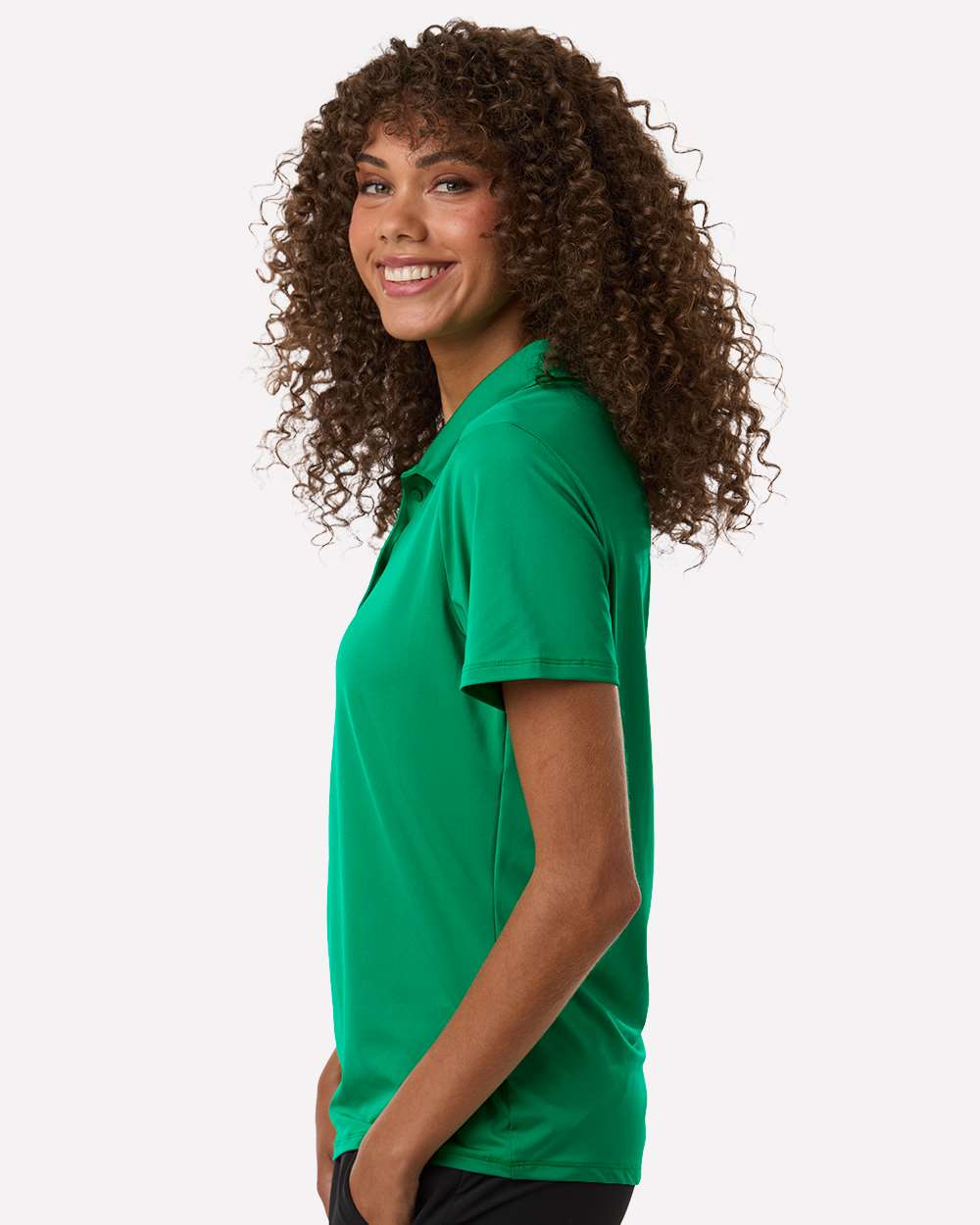 Adidas A515 Women’s Ultimate Solid Polo - Court Green