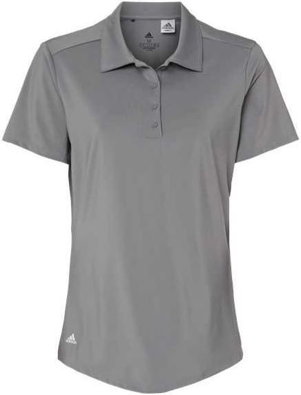 Adidas A515 Women’s Ultimate Solid Polo - Grey Three