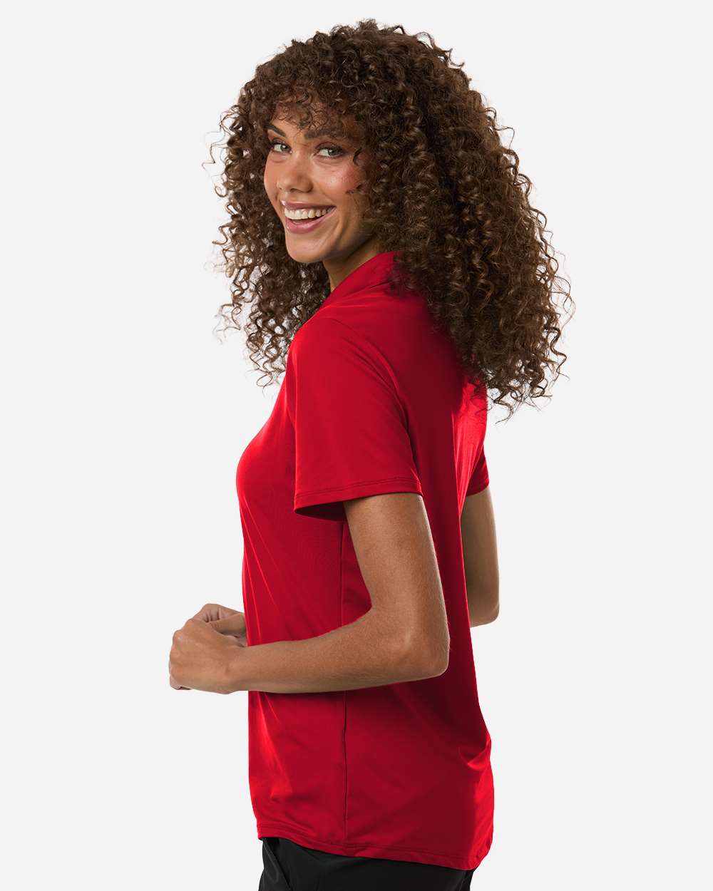 Adidas A515 Women’s Ultimate Solid Polo - Power Red