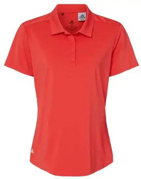 Adidas A515 Women’s Ultimate Solid Polo - Real Coral