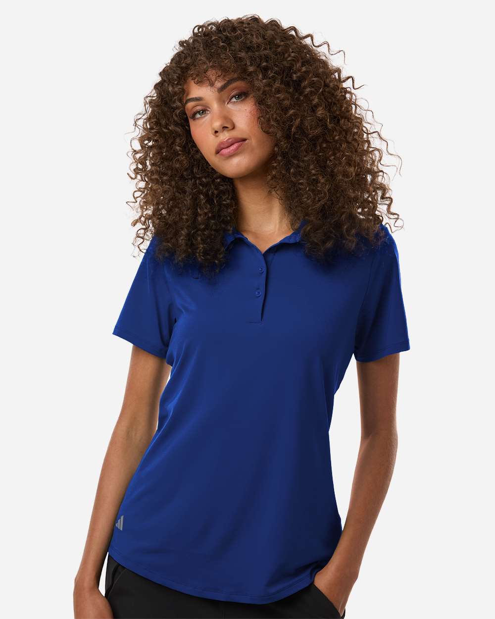 Adidas A515 Women’s Ultimate Solid Polo - Team Royal Blue