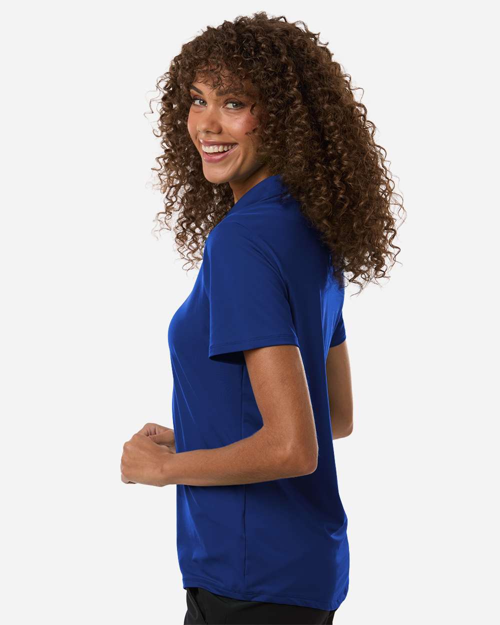 Adidas A515 Women’s Ultimate Solid Polo - Team Royal Blue