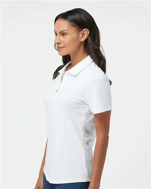 Adidas A515 Women’s Ultimate Solid Polo - White
