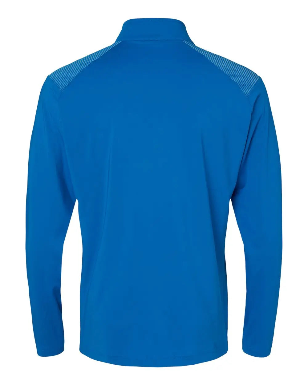 Adidas A520 Shoulder Stripe Quarter-zip Pullover - Glory Blue