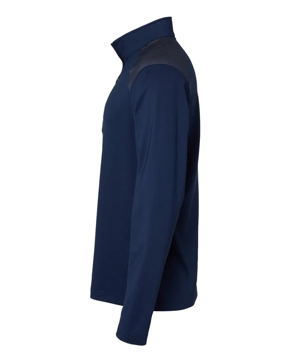 Adidas A520 Shoulder Stripe Quarter-zip Pullover - Team Navy Blue