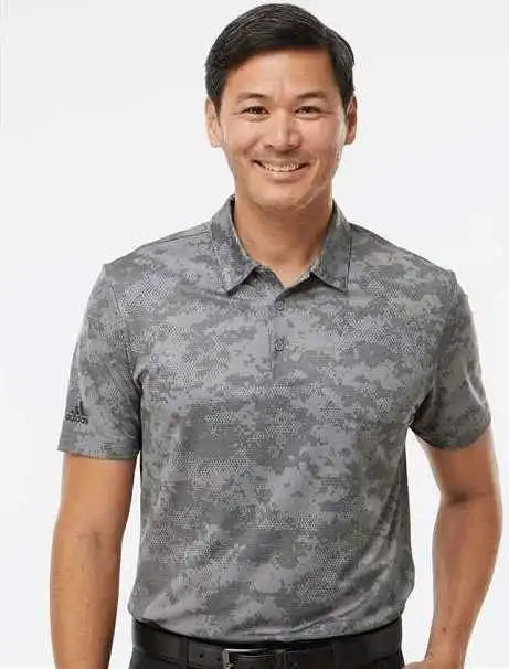 Adidas A550 Camo Polo Gray Three