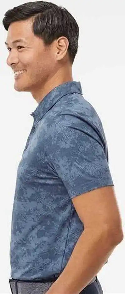 Adidas A550 Camo Polo - Tech Ink