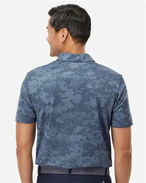 Adidas A550 Camo Polo - Tech Ink