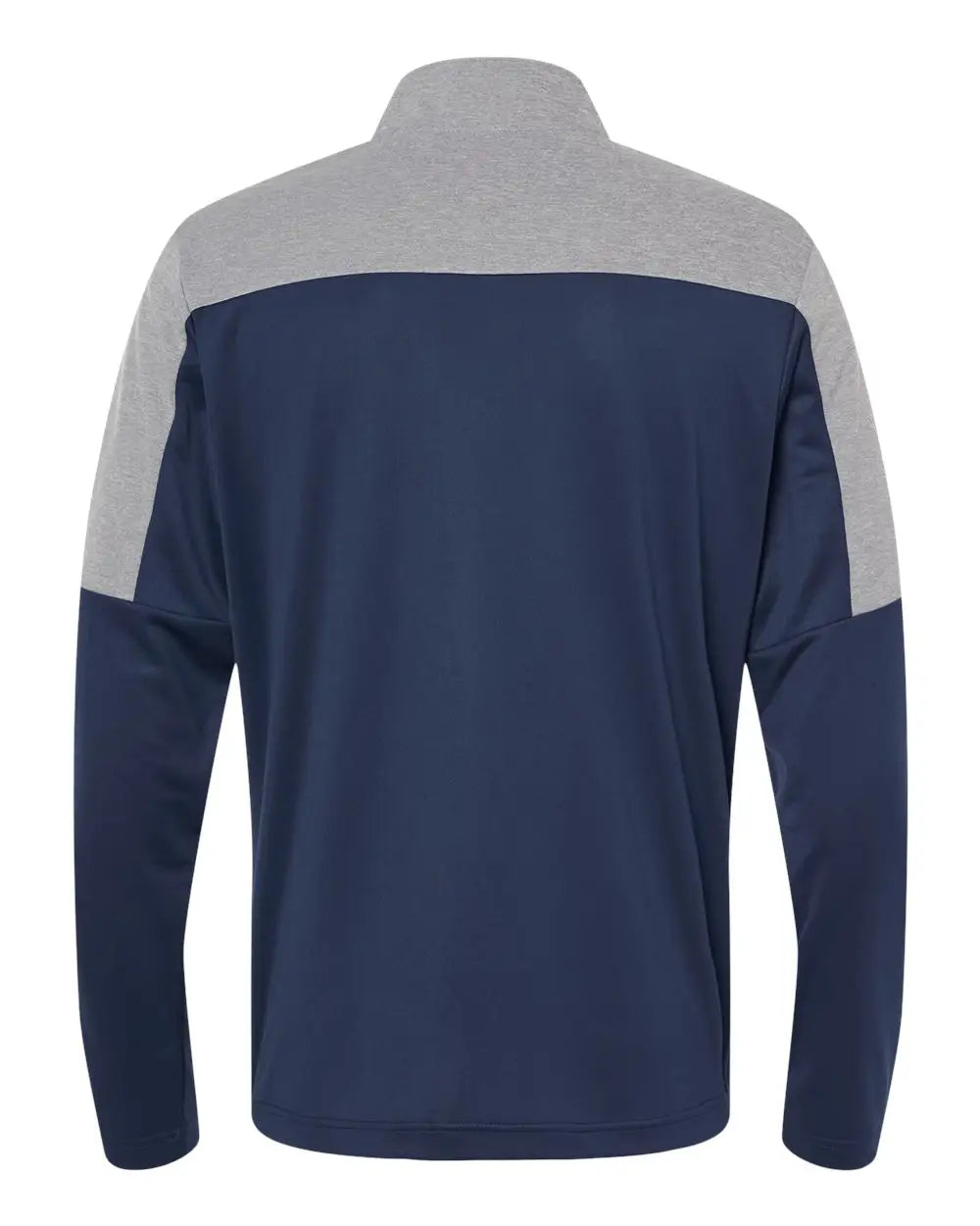 Adidas A552 Lightweight Quarter-zip Pullover - Collegiate Navy Gray Three Melange