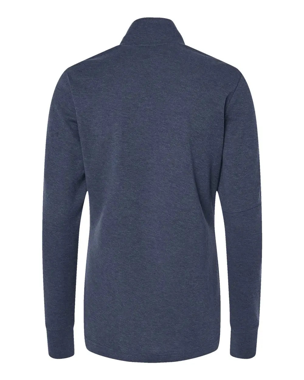 Adidas A555 Women’s 3-stripes Quarter-zip Sweater - Collegiate Navy Melange - Xs