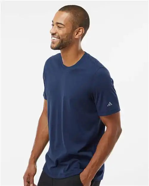 Adidas A556 Blended T-shirt - Collegiate Navy