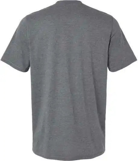 Adidas A556 Blended t Shirt Dark Gray Heather