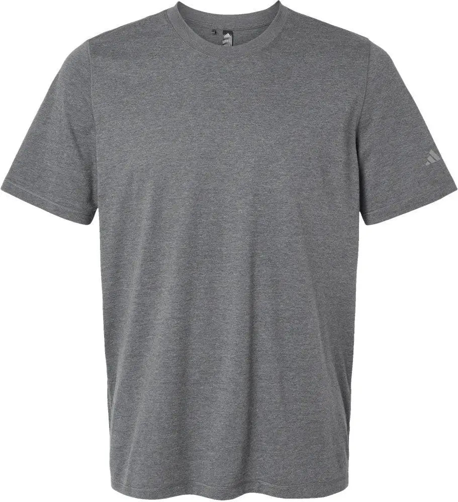 Adidas A556 Blended T-shirt - Dark Grey Heather - Gray / s