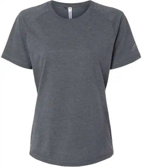 Adidas A557 Women’s Blended t Shirt Dark Gray Heather