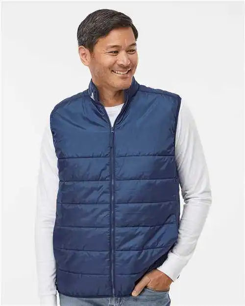 Adidas A572 Puffer Vest Team Navy Blue