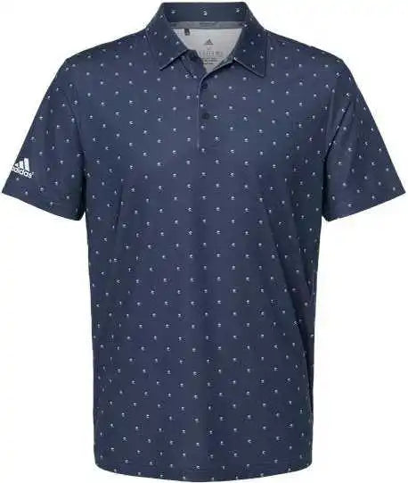 Adidas A574 Pine Tree Polo - Collegiate Navy White