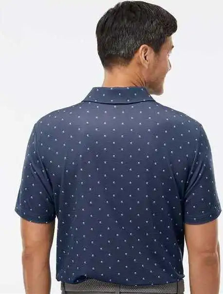 Adidas A574 Pine Tree Polo - Collegiate Navy White