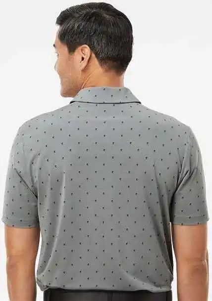 Adidas A574 Pine Tree Polo Gray Three Black