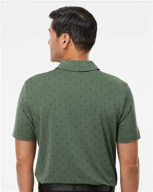 Adidas A574 Pine Tree Polo - Green Oxide Black