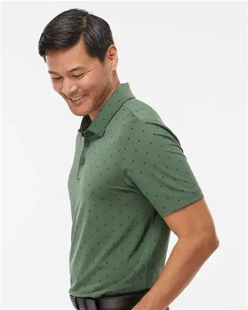 Adidas A574 Pine Tree Polo - Green Oxide Black