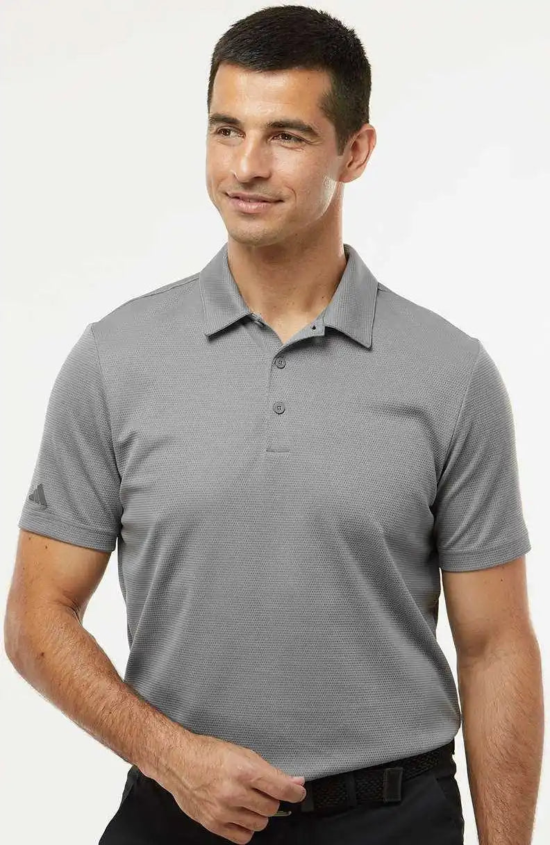 Adidas A580 Micro Pique Polo - Gray Three