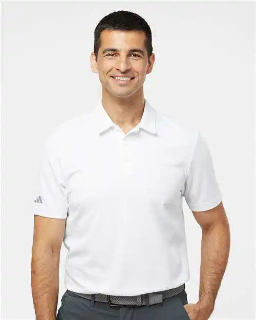 Adidas A580 Micro Pique Polo White