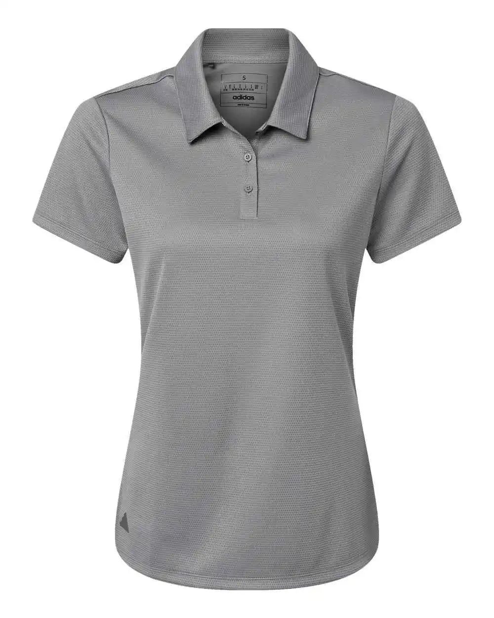 Adidas A581 Women’s Micro Pique Polo Gray Three